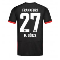 Eintracht Frankfurt Mario Gotze #27 Vonkajší futbalový dres 2024-25 Krátky Rukáv